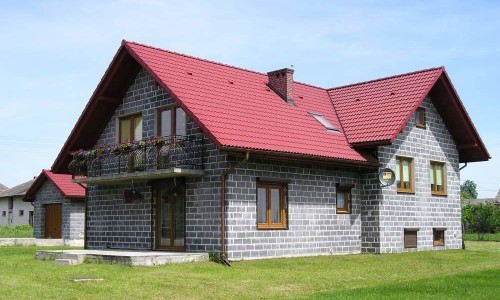 Дом из шлакоблоков