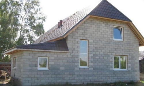 Строительство дома из шлакоблока